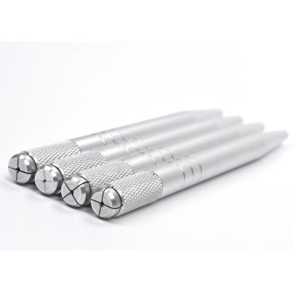 Platinum Microblading Tattoo Eyebrow Pen for Permanent Make Up Light Weight Design with Lock pin Tech