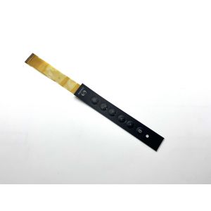 Texture Coating 1x3 Matrix Membrane Switch Keypad Suppliers With Perimeter