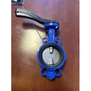 200mm PTFE Lined Butterfly Valve for Manual Operation in Industrial Applications