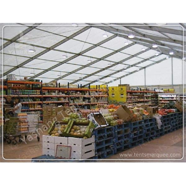 Solid ABS Wall Frame Aluminium Frame Tents Big Marquee Hire For Supermarket