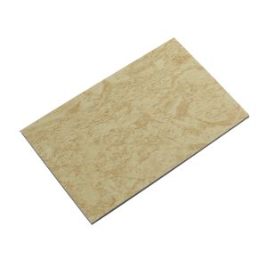 White Marble Aluminum Composite Panel Flexible Easy Installation