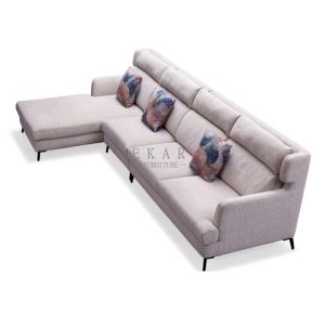 China Relax Modern L Shape Living Room Furniture Set Sofa on sale