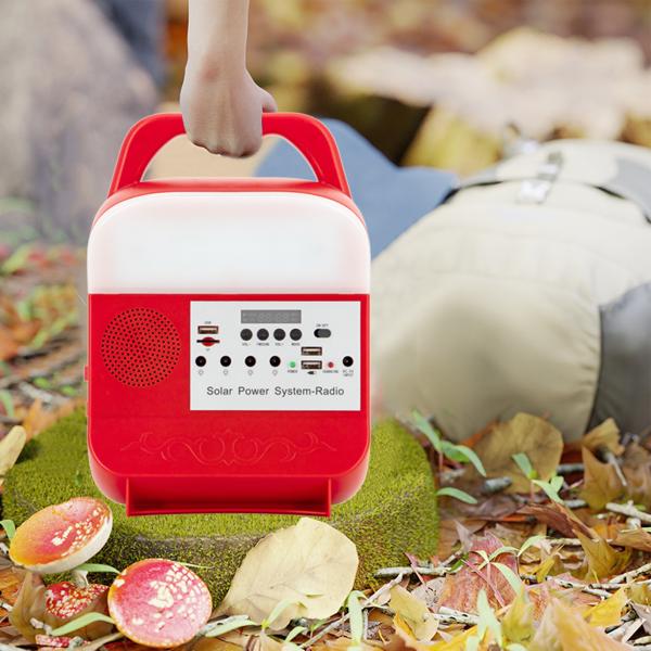 Buy Multipurpose Solar Light Energy Kit Power System USB Bank Charging Mobile With Bulb at wholesale prices