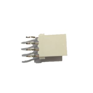 "T" Type 2.54mm wire to board crimp style connectors 1*4P Right SMT PA46 Natural