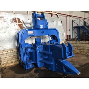 Quality Embraced Elastic Sheath 10m 30T Pile Driver Excavator Attachment for sale