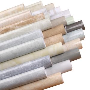 Quality Moisture Proof Wall Decoration Self Adhesive PVC Wallpaper in CLASSIC Style with Marble Design Vinyl Wallpapers for sale