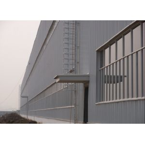 China 200mm  Galvanized Q345B Steel Structure Construction on sale
