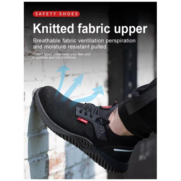 Mens Casual Steel Toe Shoes , Sport Style Safety Shoes For Men Work