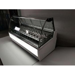 Explosion Proof 24 Plates Ice Cream Showcase Freezer