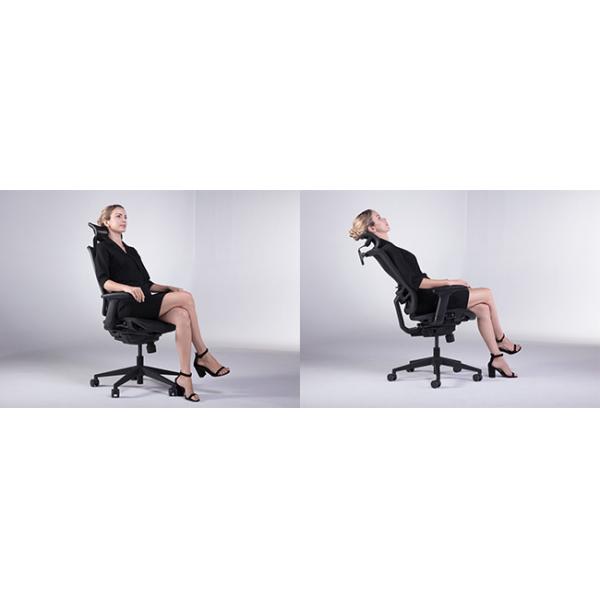 InFlex Red Mesh Ergonomic Chair Home Office Task Chair Computer Mesh Office Chairs 3