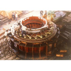 Quality Oil-water Cooling Vertical Kaplan Turbine Hydraulic Turbine System for sale