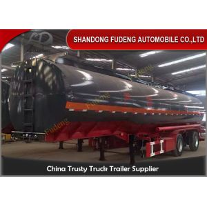 45000 Liters Transport Bitumen Tanker Semi Trailer With Insulating Layer For