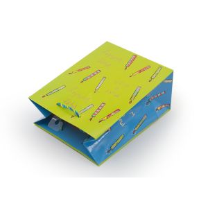 Luxury Recyclable Present Paper Bag / Reusable Large Birthday Gift Bags