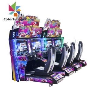 Video Arcade Car Simulator Surpasses Kids Coin Operated Racing Game Console