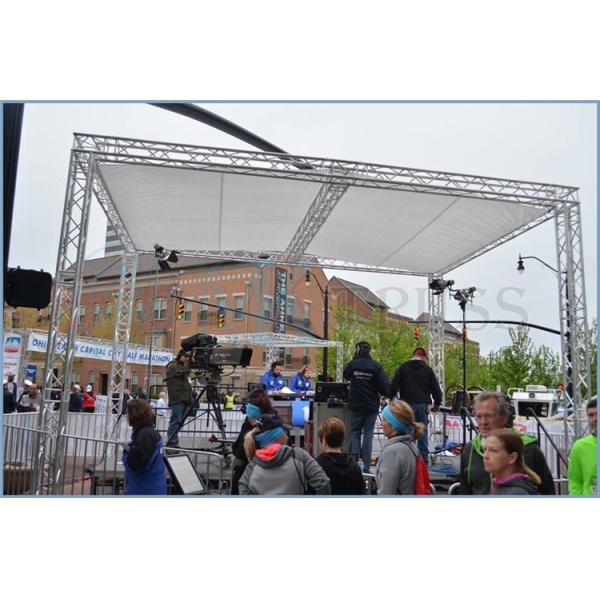 15-18 Degree Hardness Aluminium Square Box Truss for Strong and Stable Stage Structures