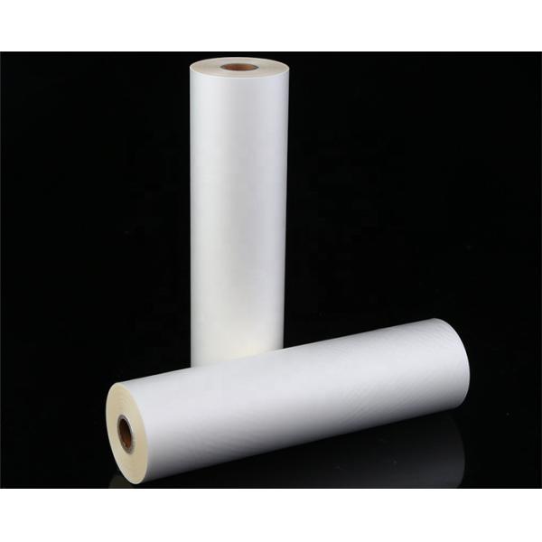 Buy 22 miu Matt BOPP Abrasion Resistant Film Hot Thermal Lamination Film 4000mm at wholesale prices