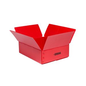 Yellow Asparagus Correx PP Corrugated Box 3.5mm Corflute Storage Boxes