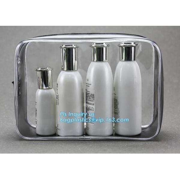 Buy Travel Kit Organizer Bathroom Storage Cosmetic Bag Hanging Toiletry Bag, OEM promotional transparent plastic Heat Seal s at wholesale prices