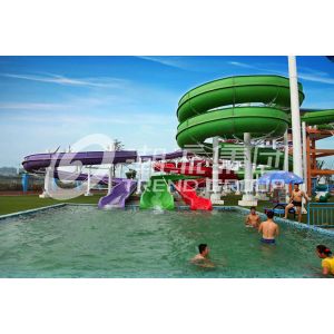 Aqua Park Fiberglass Water Slide