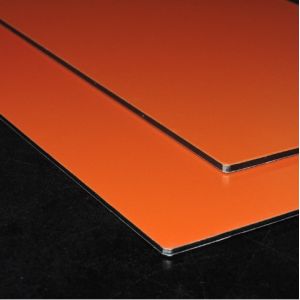 4mm PVDF Aluminum Composite Panel Brushed Mill Finish 900mm Width