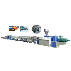 PVC Eletrical Conduit Plastic Pipe Extrusion Line Extruder Save energy