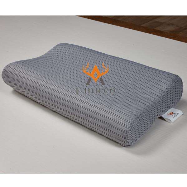 China Anti-bacterial POE Pillow Wave Shape Pillow with 3D Mesh Cover on sale China Anti-bacterial POE Pillow Wave Shape Pillow with 3D Mesh Cover on sale