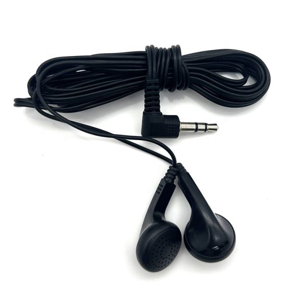 Support Memory Card No Airline Headphones In-ear Style Wired Earphones with Customizable Colors and No Volume Control