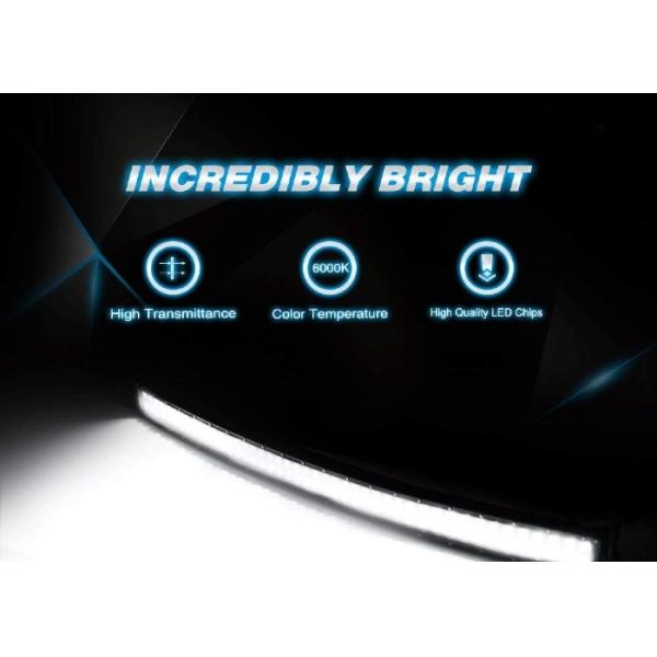 288W Slim Curved LED Light Bar / 50 Inch LED Off Road Driving Lights