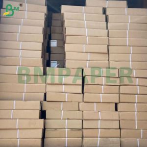 China 80Gsm 610mm*150m Uncoated Clear Image CAD Plotter Paper Rolls on sale