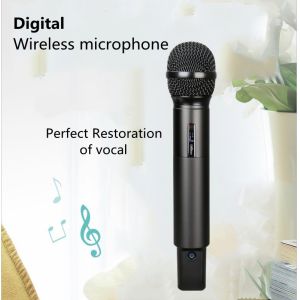 Vocal UHF Dynamic Handheld Wireless Microphone 30MHz Bandwidth