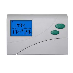 Battery Operated 7 Day Programmable Thermostat For Electric Heat