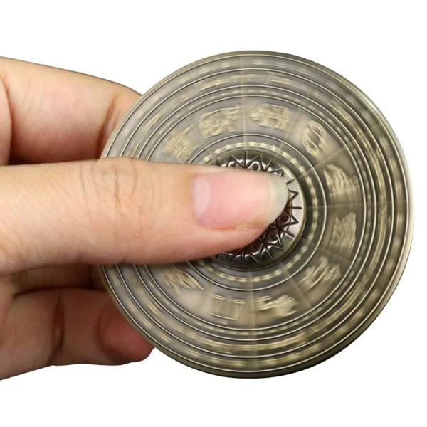 EDC Figetsss Metal Fidget Spinner Cube for Adults Cool Desk Gadgets to Release Pressure