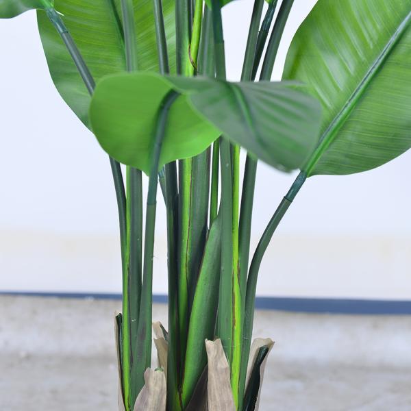 Wholesale Artificial Plants Palm Tree & Birds of Paradise - Model K Traveler's Palm 5.2ft-8.2ft | Haihong Factory Direct | Large Tropical Artificial