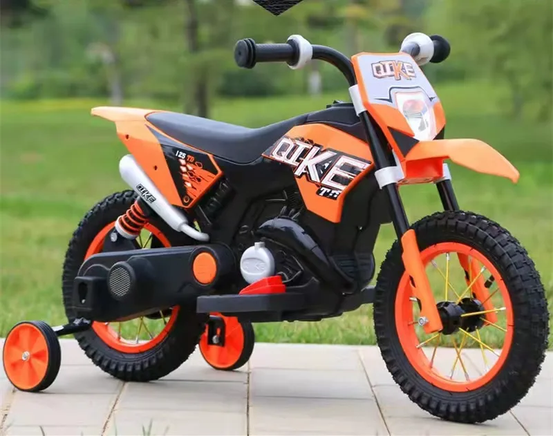 Anti Rollover Kids Electric Motorbike