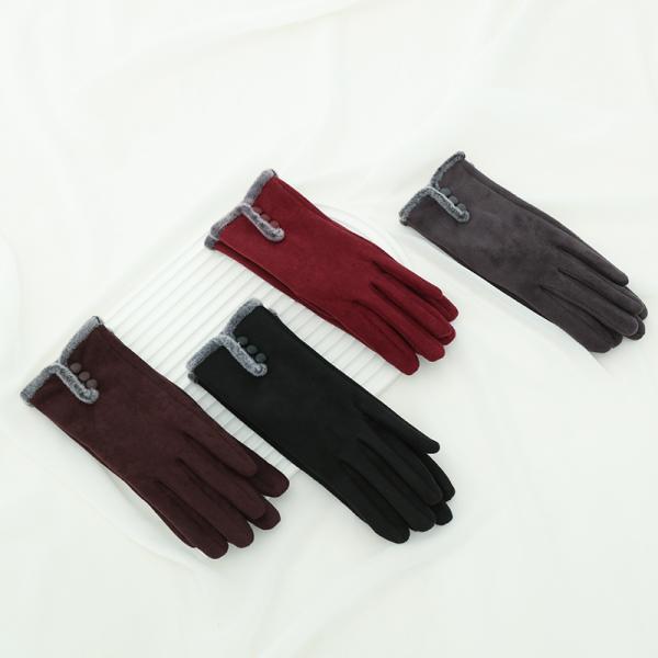 Touch Screen Hand 22x16cm Winter Fleece Gloves Warm Wool