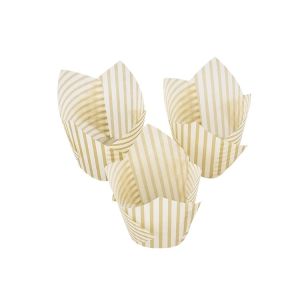 Oil Proof Tulip Paper Cups