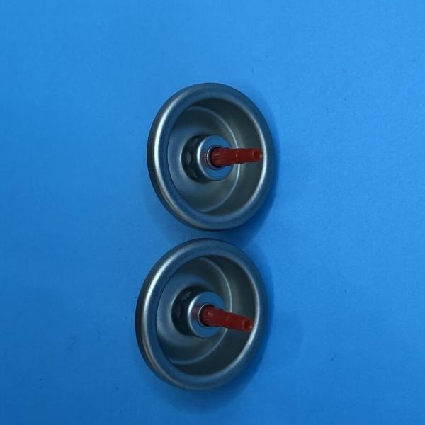 Plastic or Metal Stem Lighter Refillable Gas Tank Valve Mounting Cup with Down Dimples