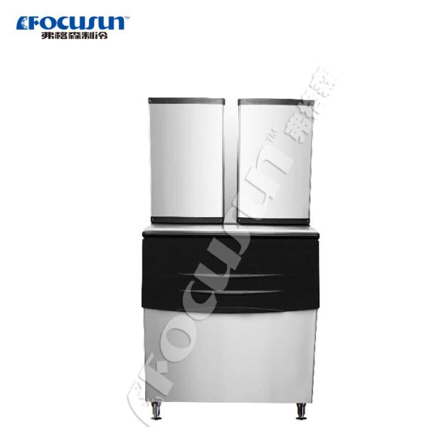 Buy Italy Compressor 2860w Commercial Type Cube Ice Making Machine FIM-1500G Capacity 680kgs Per Day at wholesale prices