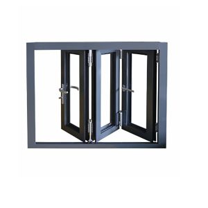 Folding Glass Windows Customization Option Level 9 Wind Pressure Resistance