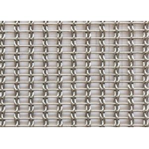 Flexible Recycled Glass Laminated Wire Mesh 0.05 Inch Antiwear