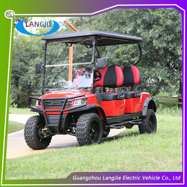 4 Seats Electric Hunting Car with AC Motor and 4 Wheel Drive for Wilderness Exploration