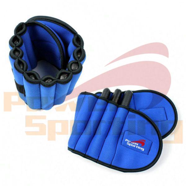 Adjustable 5LB pair Wrist & Ankle Weights blue