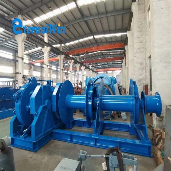 Standard Hydraulic Station Marine Hydraulic Winch with Customized Winch Speed
