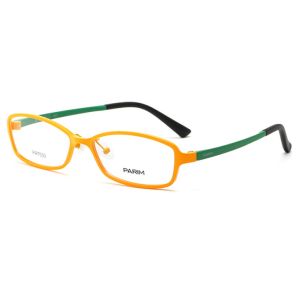 Durable Small Square Ultra Light Eyeglass Frames With Aerospace Material
