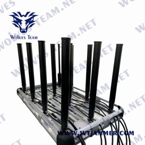 Waterproof GSM CDMA 1000 Meters 1300W IED Bomb Jammer