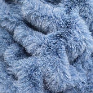 Fireproof Faux Fur Throw Blanket 100 Polyester Blanket Flame Retardant