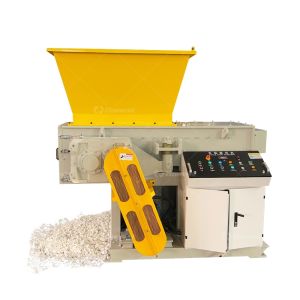 Quality High Efficiency Single Shaft Shredding Machine Municipal Solid Waste Recycling Quiet Operation Discount Price for sale