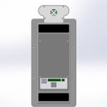 Android POE 8 Inch Monitor With Facial Recognition & Temperature Test For Pass