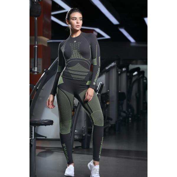 Anti Microbial Fabric Long Sleeve Tops Odor Resistant Machine Washable