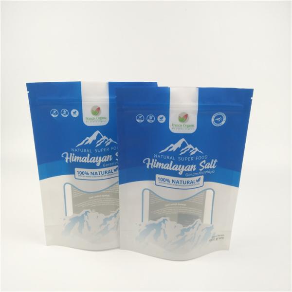 Bath Salt Packaging Foil Matt Stand Up Pouch Reusable